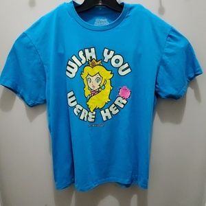 Super Mario XL Wish you were Her# tshirt #54